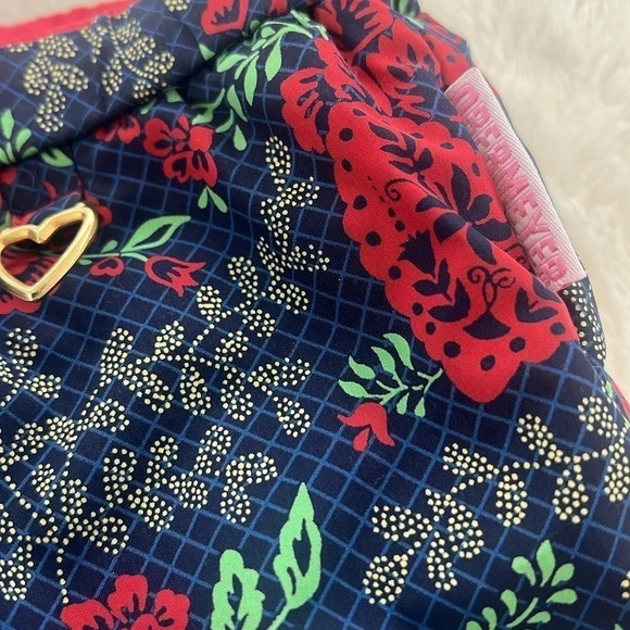 Obermeyer Girls M 4/5 Pattern reversible to Red ski snowboard pants, play EUC - Picture 3 of 11